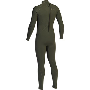 2021 Billabong Mens Absolute 5/4mm GBS Back Zip Wetsuit Z45M17 - Military